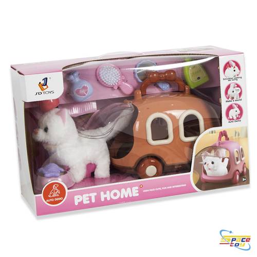 مجموعة بيت الحيوان الأليف المتفاعل (Pet Home) – الصديق المرح لطفلك