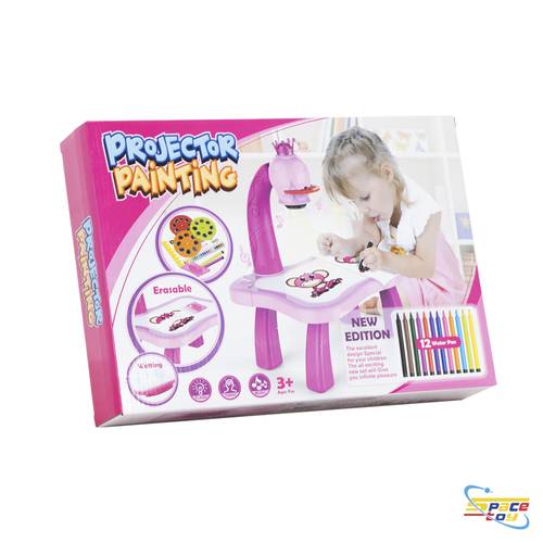 طاولة برجكتر  الرسم بجهاز العرض الضوئي (Projector Painting)