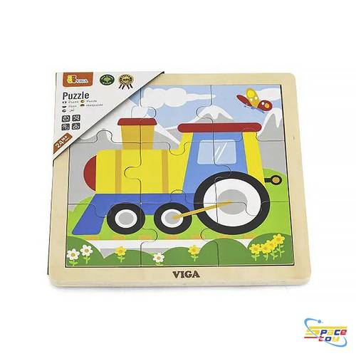 Wooden Train Puzzle