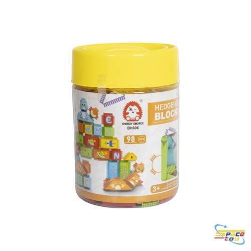 98-piece educational cube box