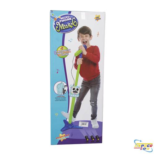 لعبة ميكرفون مع حامل