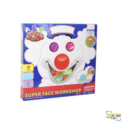 Clay face shaping game