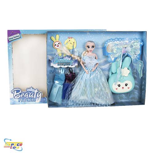 Frozen Princess Doll with Dresses and Accessories
