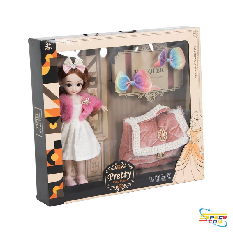مجموعة عروسة دمية الأناقة والموضة - Pretty Cute Dolls
