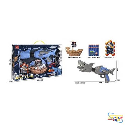 Shark gun sponge bullets