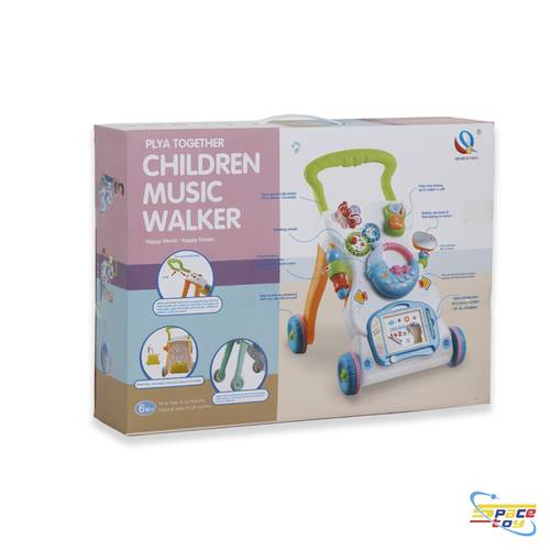 مشاية أطفال موسيقية تفاعلية (Children Music Walker)
