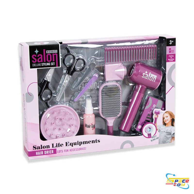طقم صالون التجميل الفاخر (Deluxe Styling Set) - تجربة تصفيف واقعية