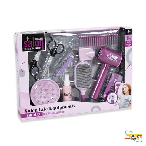طقم صالون التجميل الفاخر (Deluxe Styling Set) - تجربة تصفيف واقعية
