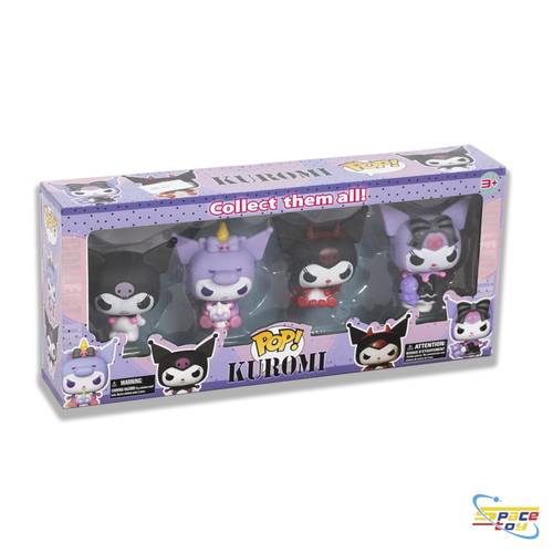 مجموعة مجسمات كورومي (Kuromi) – 4 قطع مميزة