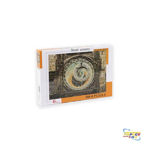 500-piece astronomical clock puzzle