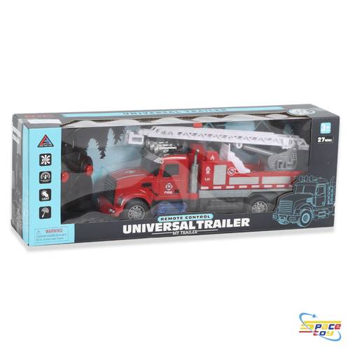 شاحنة الإطفاء اللاسلكية ذات السلم (Universal Trailer - Fire Truck) - بطل الإنقاذ الصغير
