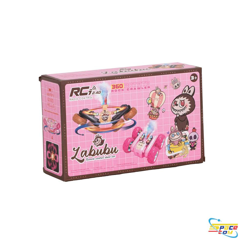 سيارة ريموت كنترول بهلوانية (Labubu Remote Control Stunt Car)