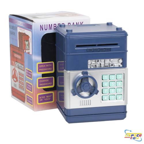 Electronic piggy bank with password
