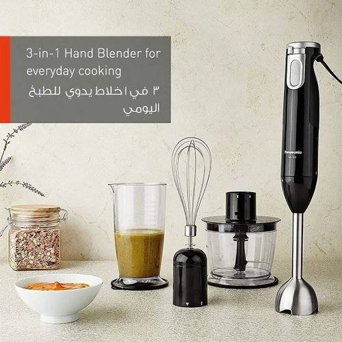 خلاط يدوي باناسونيك 600 واط 3 في 1