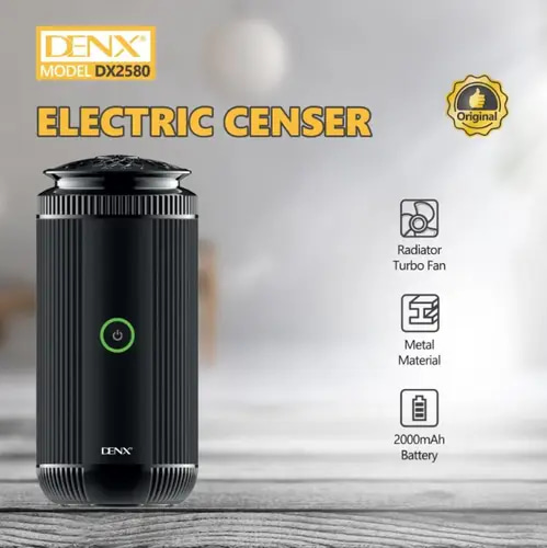 مبخرة الكترونية لاسلكية للمنزل والسيارة من دينكس DX2580