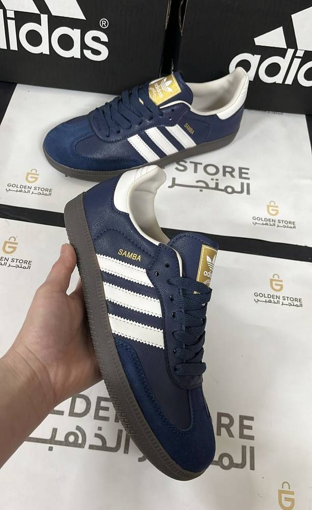   Adidas Samba blue