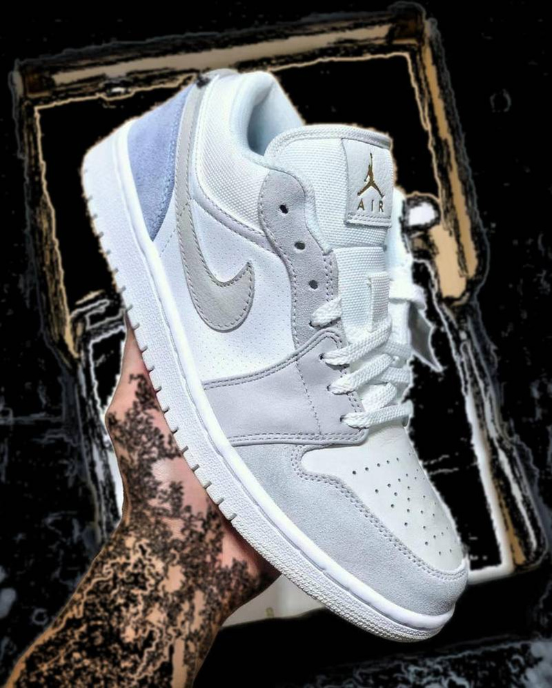 Air Jordan 1 Low Sky Grey Paris