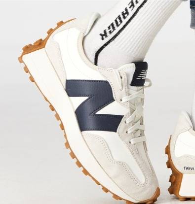 New Balance 327 White Blue