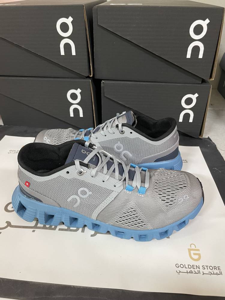 On Cloud X grey / blue