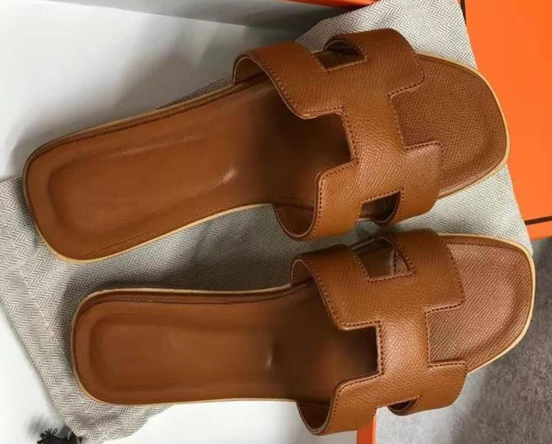 Hermes sandals - brown 