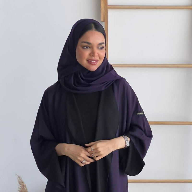 Soft & Elegant Dark Mauve Scarf