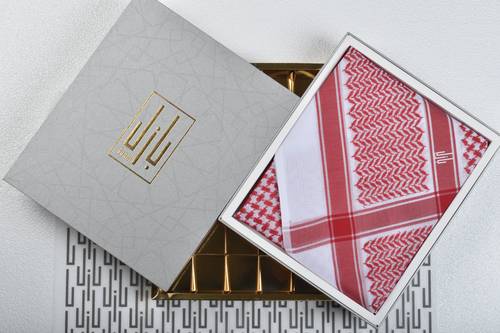 شماغ بازل احمر BR-73