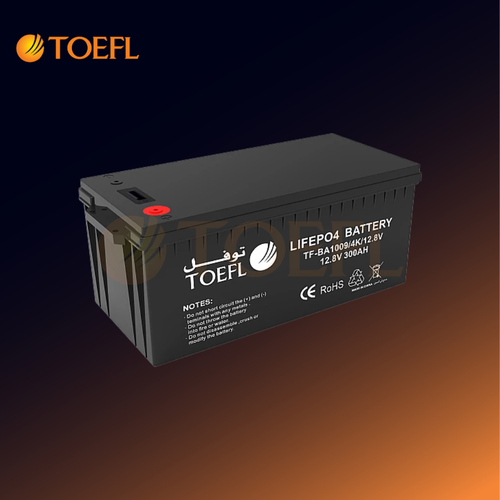 بطارية ليثيوم طاقة شمسية ارضي 12.8V / 300Ah / 4000W