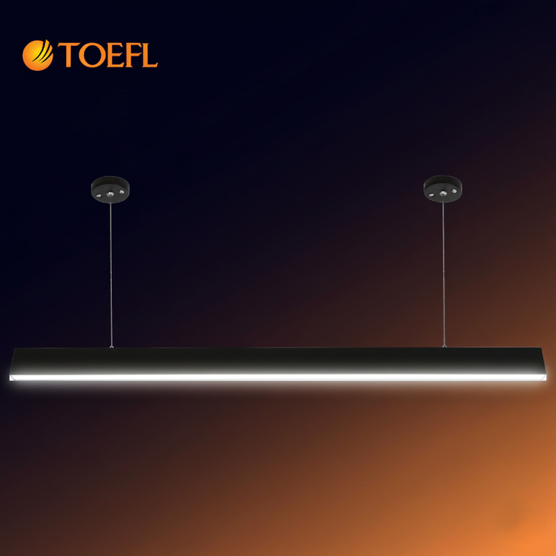 Panel Linear Spotlight – 120 cm Length, Black, 50W