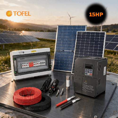 Operating system for a 15hp submersible pump