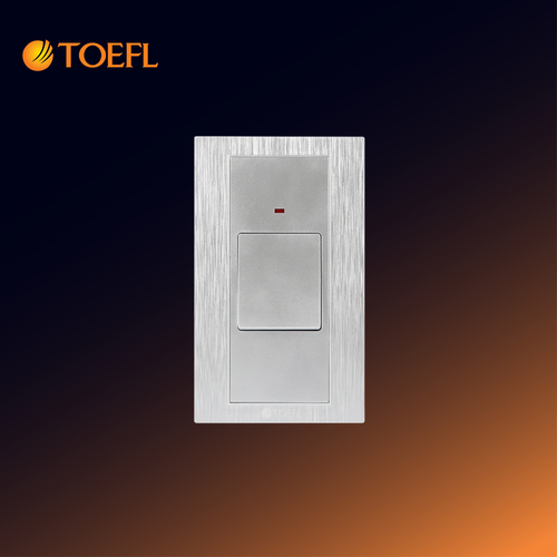 Rectangular AC Control Switch – 45A – Silver Color