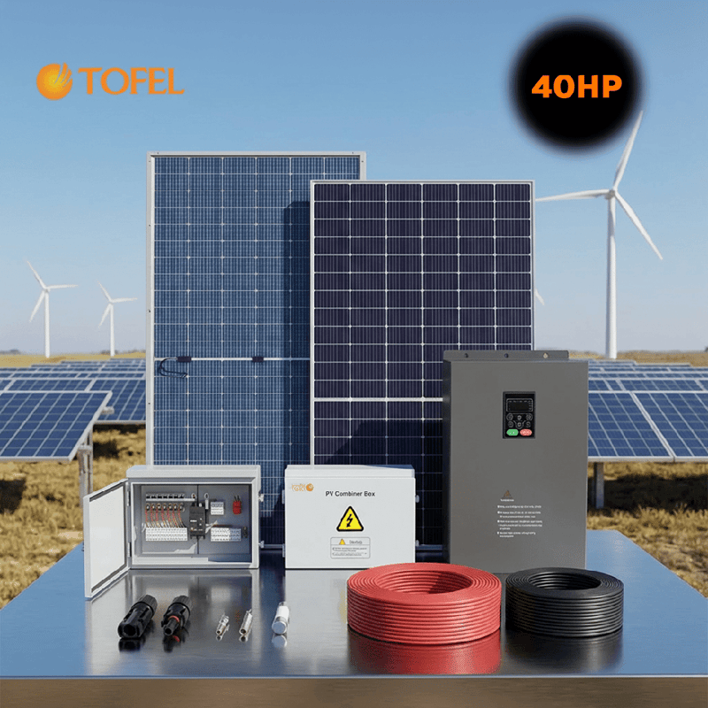 Operating system for a 40hp submersible pump