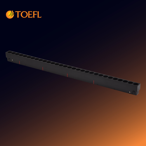 Magnetic LED Slim Bar Light with Lenses – Yellow Light, 60W, 110 cm Length