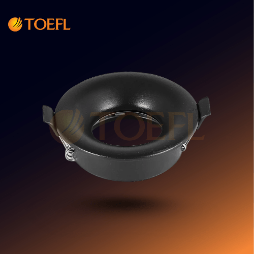 إطار جرم سبوت لايت GU10 اسود