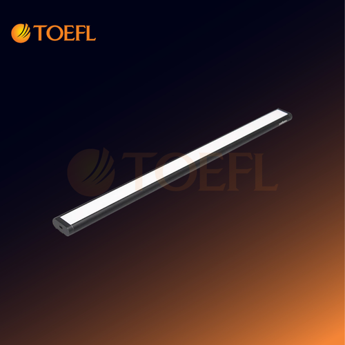 Snowy Linear Floodlight with Magnetic Track, Warm Cream Light, 18W
