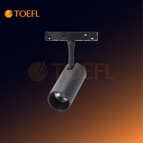 كشاف مجرى ذكي LED لون تحكم عن بعد اسود 10 واط