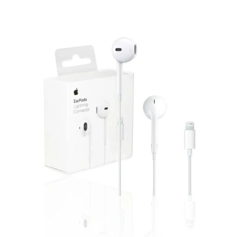 سماعة اذن Apple بمنفذ Lightning