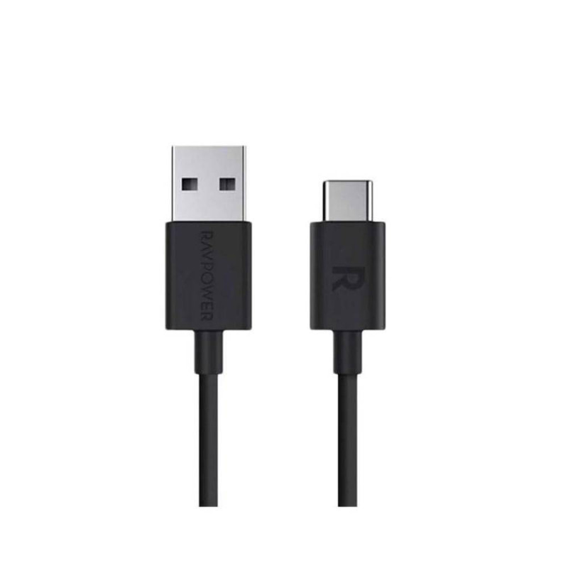 كيبل  USB & Type C RAVPOWER  بطول 1 متر