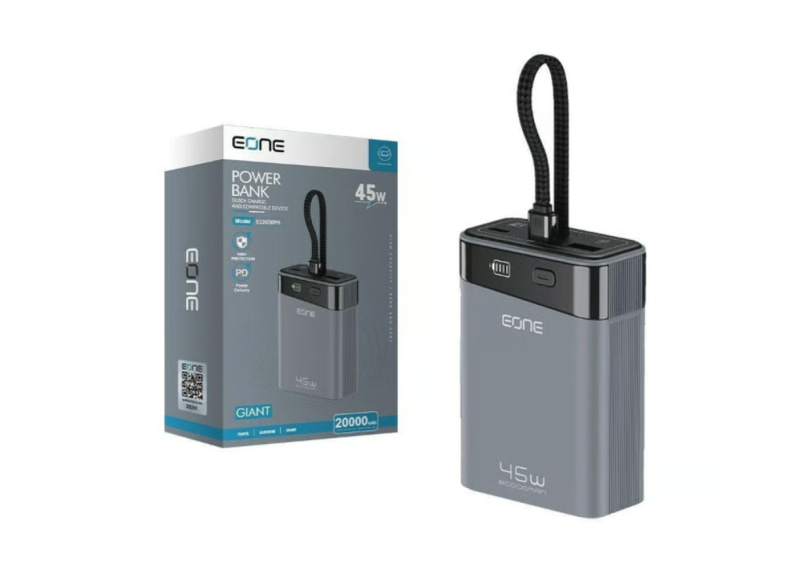 باور بانك EONE 45W 20000MAH E1203099