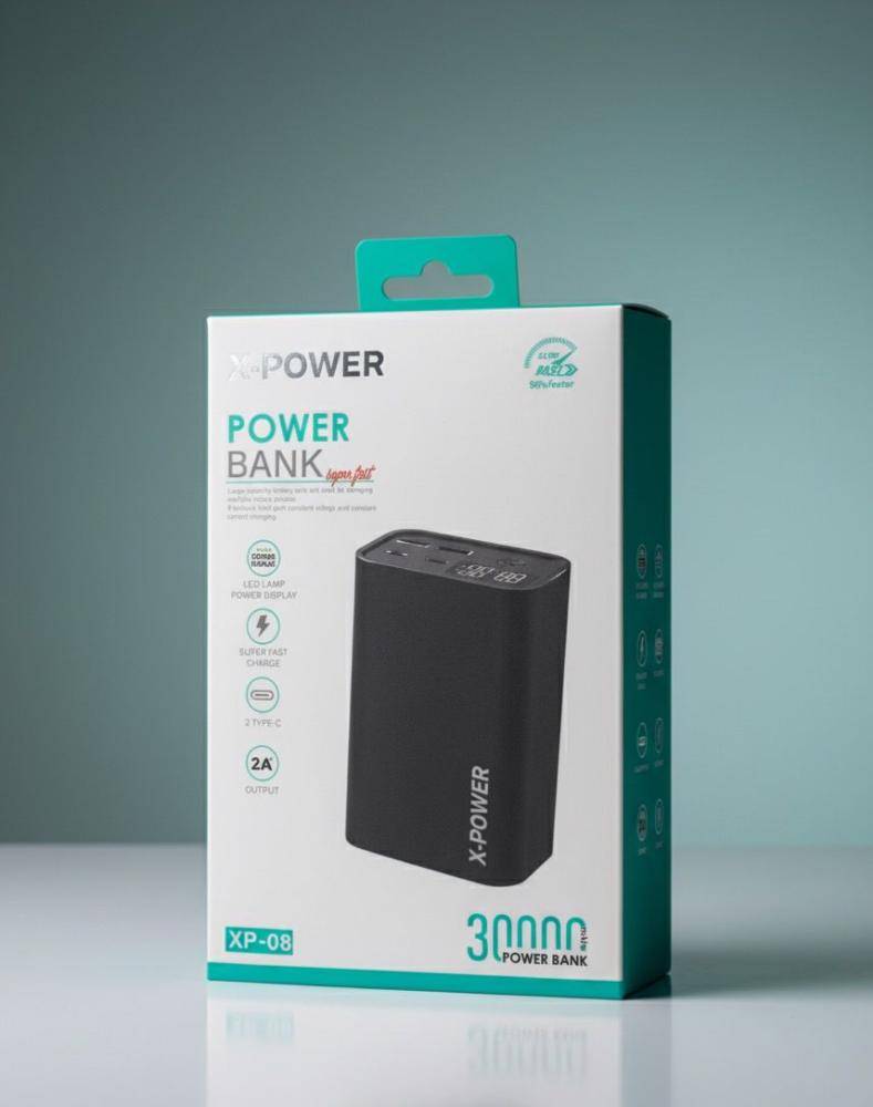 باور بانك XP-08 X-POWER 30000MAH 111W