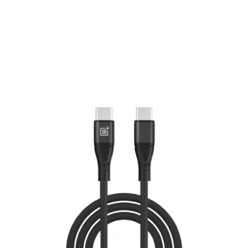 كيبل تن بلس اسود TC-TC 1M 60W T3558