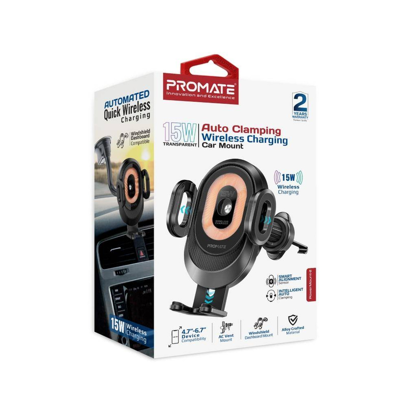 حامل جوال كبير 15W POWERMOUNT2 PROMATE