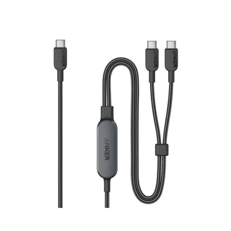 كيبل 2 في 1 Type C & Type C Anker شحن سريع 140W