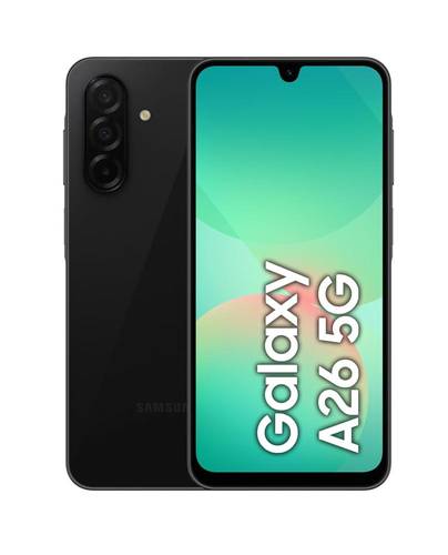 جوال سامسونج اسود A26 5G