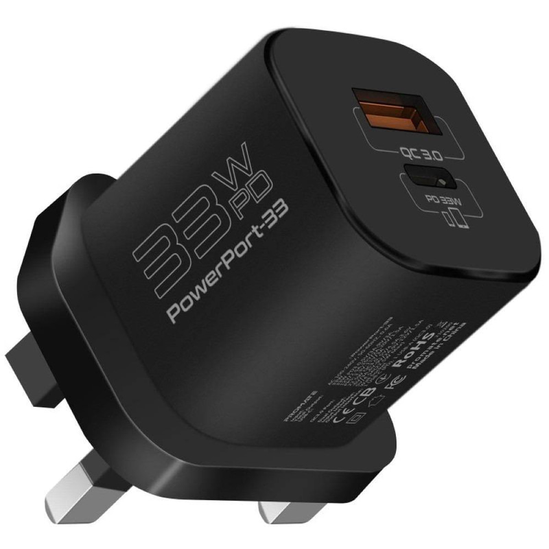 راس جداري 33W ابيض TC-1USB PROMATE