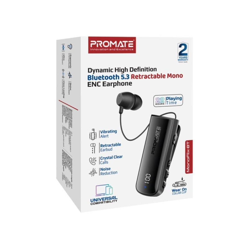سماعه بلوتوث اذن واحده MONOFLIX-BT PROMATE