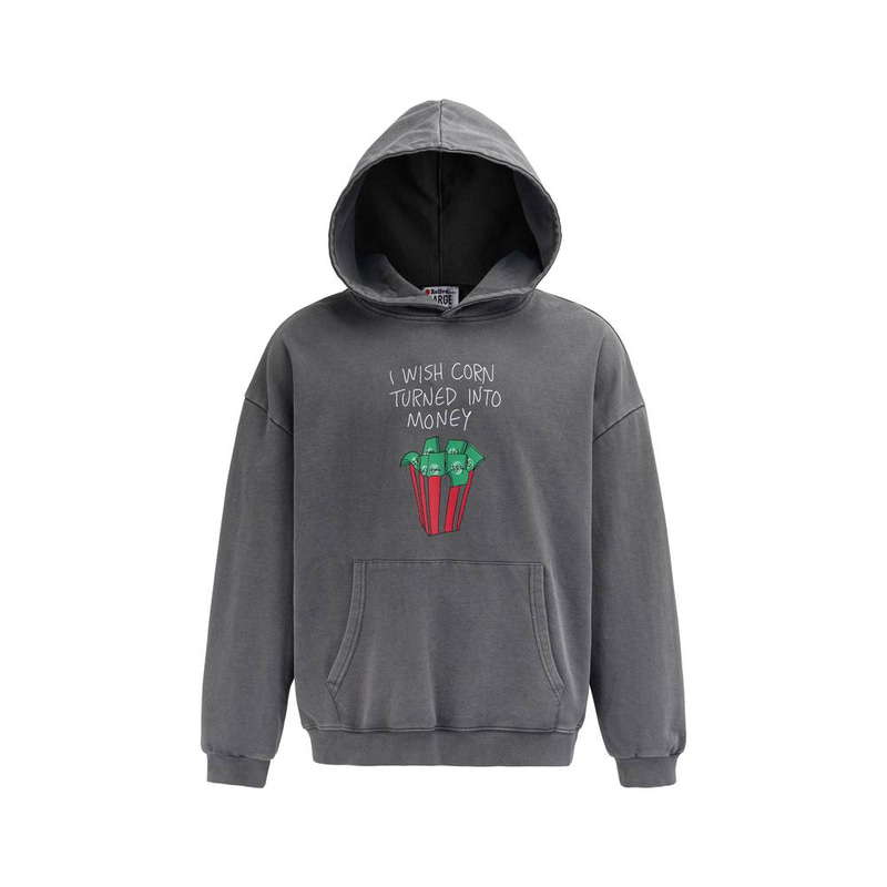 Money-pop-corn-grey-hoodie