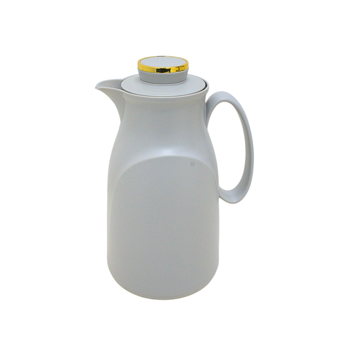  Alnokhba Al Mumayaza Premium 1L Thermal Flask – Slate Grey & Gold Edition