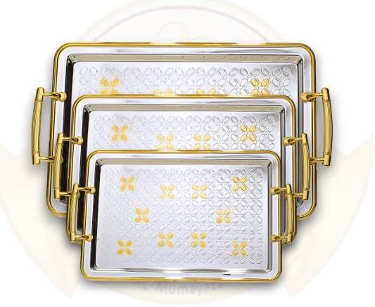 Royal luxury Golden Tray Set