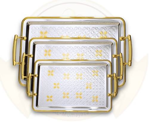 Royal luxury Golden Tray Set