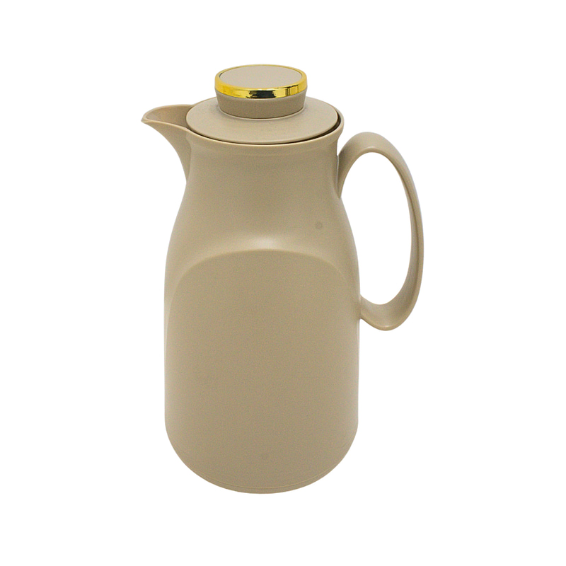 Alnokhba Al Mumayaza 1L Thermal Flask – Slate Brown & Gold Edition